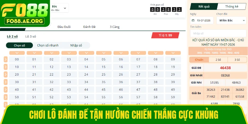 Chơi lô đánh đề tận hưởng chiến thắng cực khủng