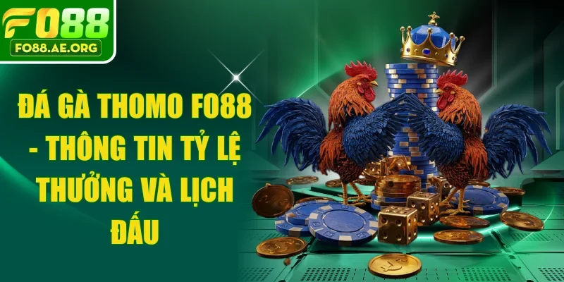 Đá Gà Thomo FO88 - Thông Tin Tỷ Lệ Thưởng Và Lịch Đấu