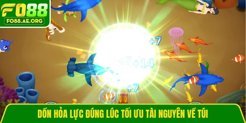 Dồn hỏa lực đúng lúc tối ưu tài nguyên về túi