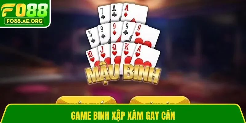 Game Binh Xập Xám gay cấn