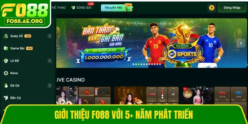 Giới thiệu Fo88 với 5+ năm phát triển