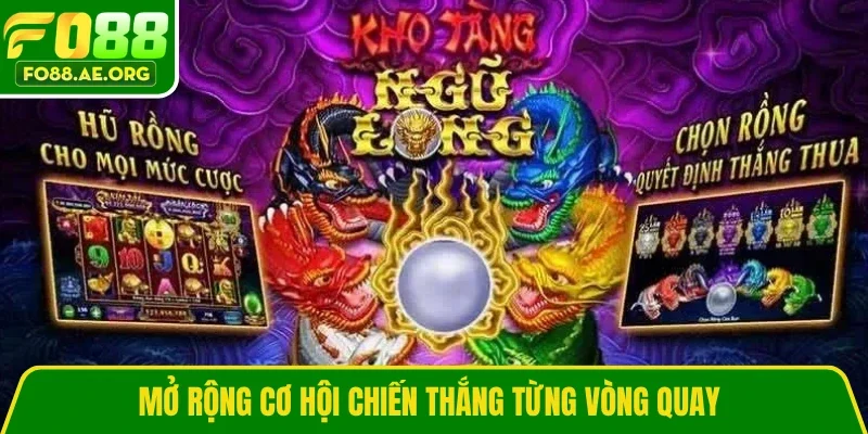 Mở rộng cơ hội chiến thắng từng vòng quay
