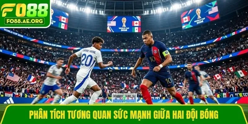 Phân tích tương quan sức mạnh giữa hai đội bóng