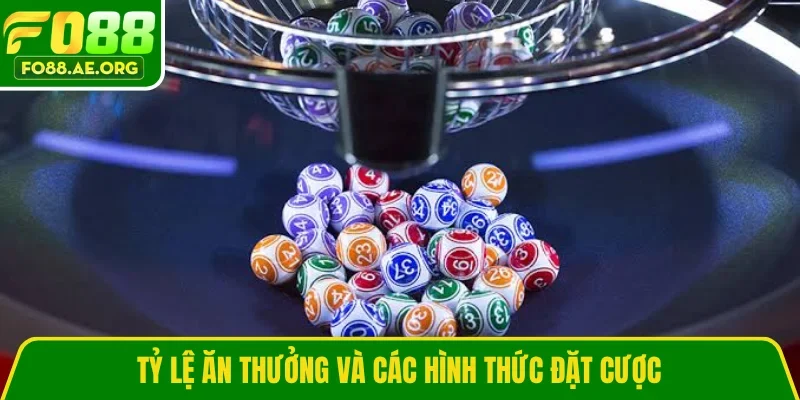 Tỷ lệ ăn thưởng theo từng lựa chọn đặt cược